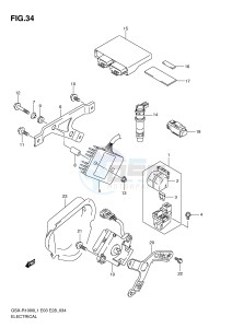 GSX-R1000 (E3-E28) drawing ELECTRICAL (GSX-R1000L1 E3)