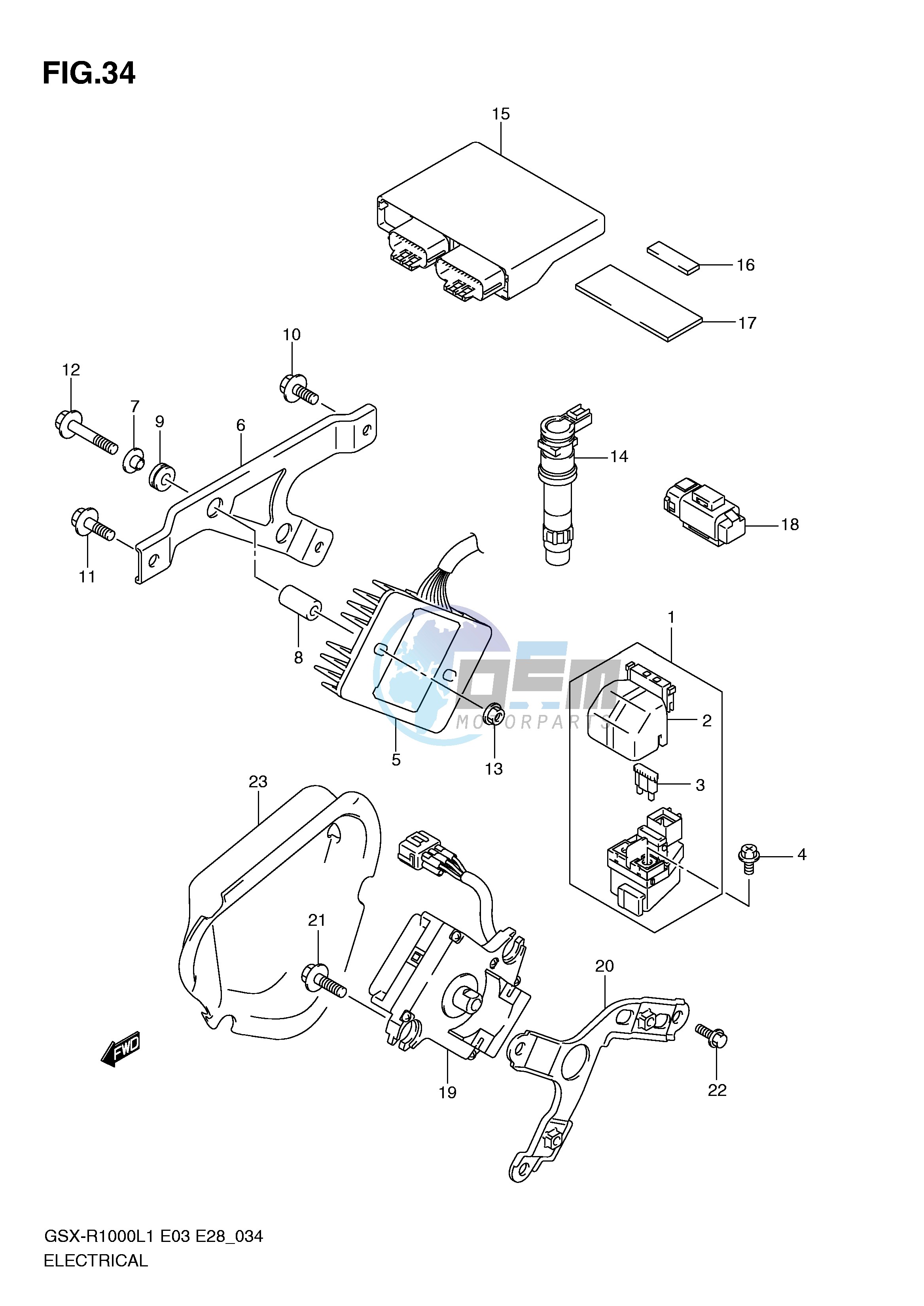 ELECTRICAL (GSX-R1000L1 E3)