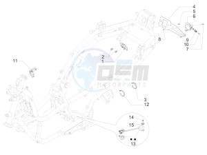 MP3 500 MAXI SPORT-BUSINESS-ADVANCED E4 ABS (EMEA-APAC) drawing Locks