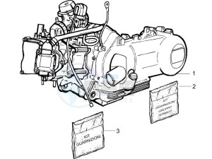 Liberty 125 4t ptt (I) Italy drawing Engine assembly