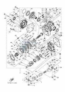 YFM450FWBD KODIAK 450 EPS (BEYB) drawing DRIVE SHAFT