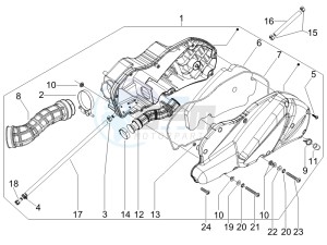 MP3 400 ie drawing Air filter