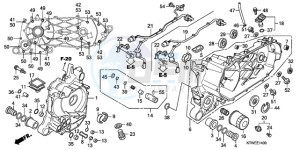 SH300A9 UK - (E / ABS MKH) drawing CRANKCASE