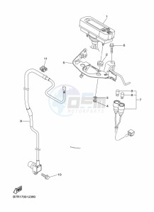 WR250F (BAK4) drawing METER