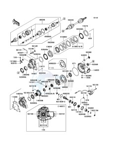 KVF360 4x4 KVF360ACF EU GB drawing Drive Shaft-Front