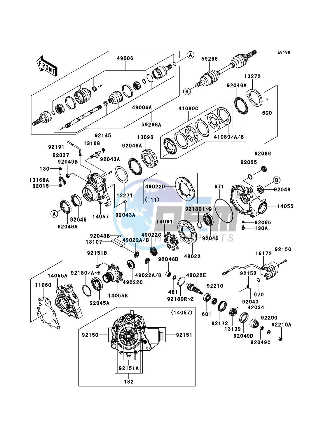 Drive Shaft-Front