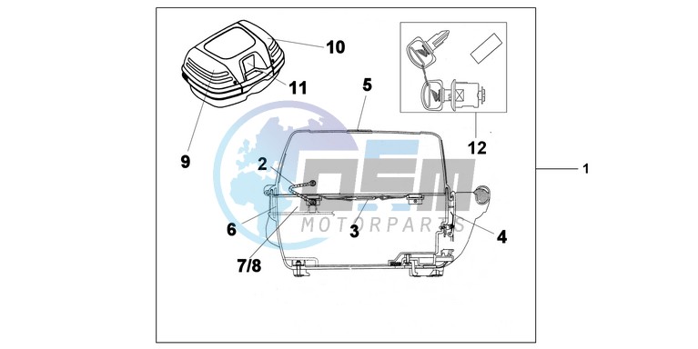 TOP BOX 45L