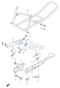 GSX-R1100W (E2) drawing STAND