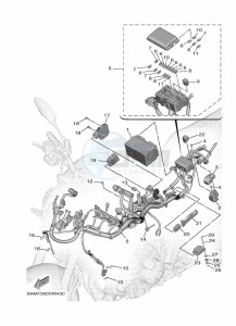 MT-09 SP MTN890D (BAMF) drawing ELECTRICAL 1