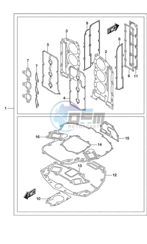 Gasket Set SS Model