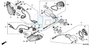 CBR1000RRE Fireblade 2ED drawing WINKER