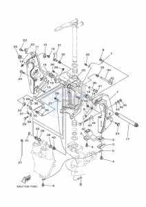 FL225BETX drawing FRONT-FAIRING-BRACKET