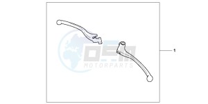 VT600CD drawing CHRM LEVER KIT