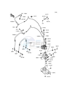 NINJA_ZX-6R_ABS ZX636FFFA FR GB XX (EU ME A(FRICA) drawing Brake Piping