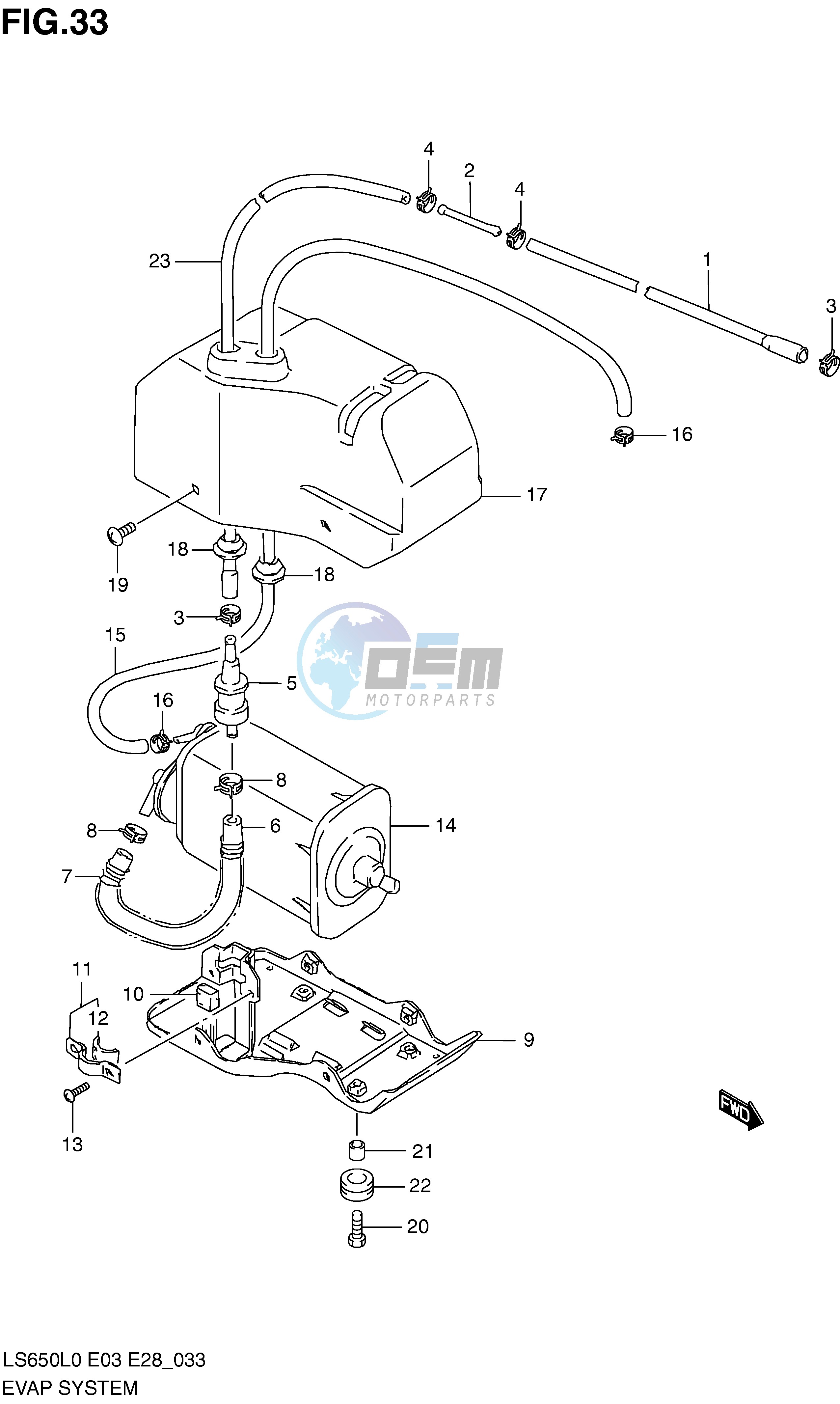 EVAP SYSTEM (E33)