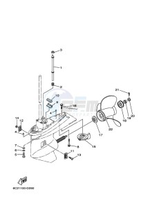 FT60DETL drawing LOWER-CASING-x-DRIVE-2