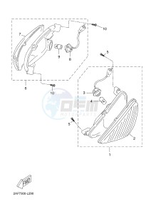 YN50E (2DK1 2DK1 2DK1 2DK1) drawing FLASHER LIGHT