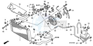 CBF10009 Europe Direct - (ED) drawing RADIATOR