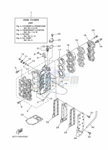 30DETOL drawing CYLINDER--CRANKCASE