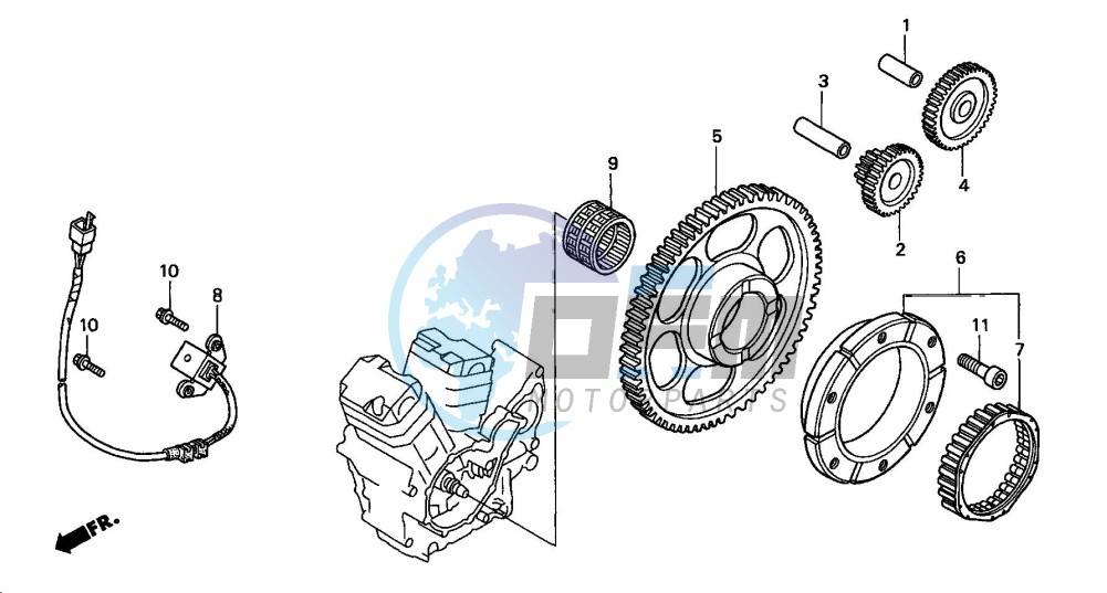 PULSE GENERATOR/ STARTING CLUTCH