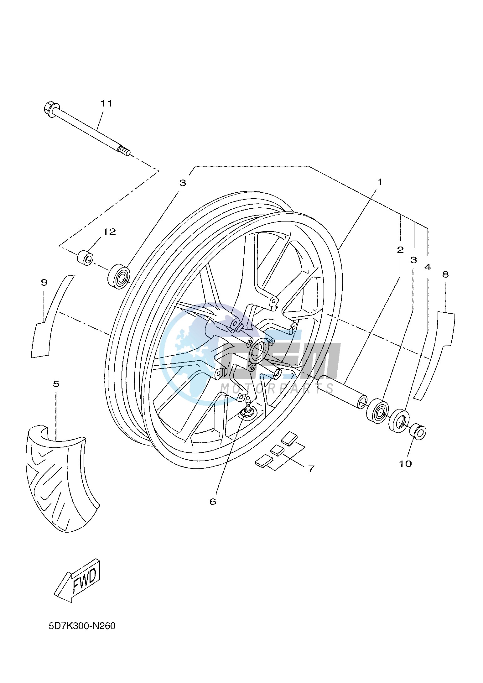 FRONT WHEEL