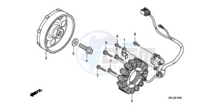 CBR1000RA9 UK - (E / ABS MME) drawing GENERATOR