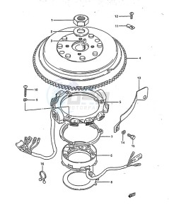 DT 140 drawing Magneto