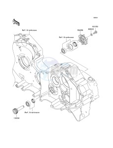 VN 2000 A [VULCAN 2000] (A6F-A7F) A6F drawing WATER PUMP