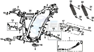 JET 4 RX 50 (XE05W3-NL) (M1 drawing WHITE/BLACK (WH-8018P/BK-001C)