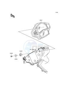 ER-6F_ABS EX650FEF XX (EU ME A(FRICA) drawing Meter(s)