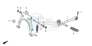 SH75D drawing STAND