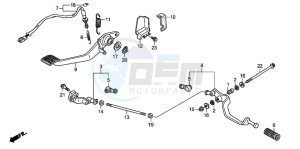 ST1300A drawing PEDAL