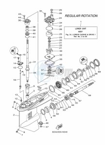 F200GETX drawing PROPELLER-HOUSING-AND-TRANSMISSION-1