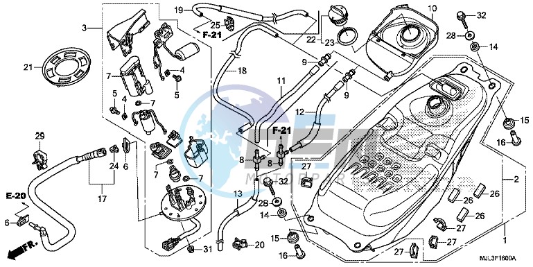 FUEL TANK/ FUEL PUMP