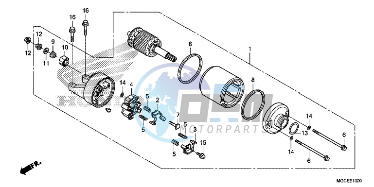 STARTING MOTOR