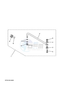 F175AETL drawing STEERING-ATTACHMENT