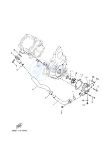 YXE700E YXE70WPHG WOLVERINE R-SPEC EPS HUNTER (2MB7) drawing WATER PUMP