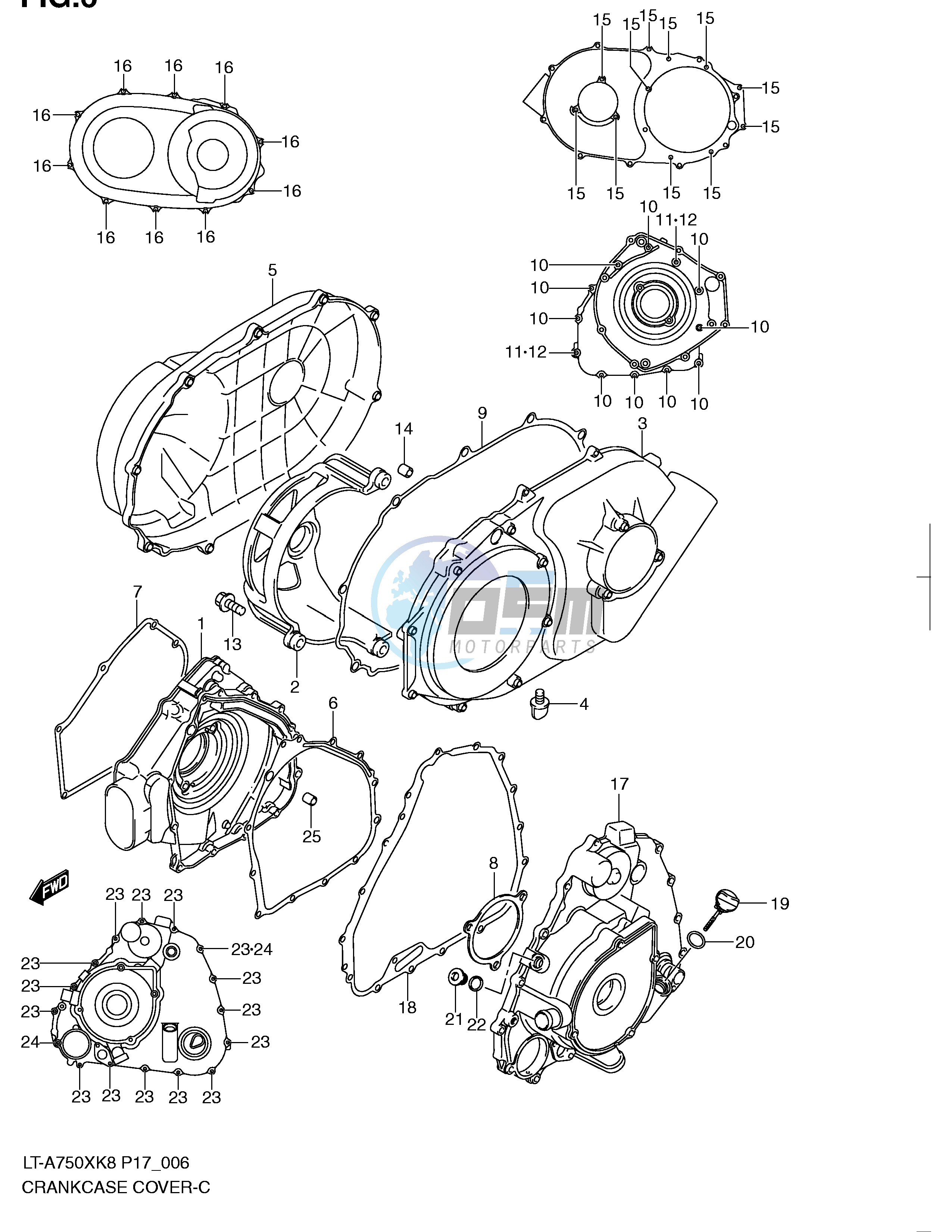 CRANKCASE COVER