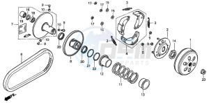 SCV100 LEAD drawing DRIVEN FACE