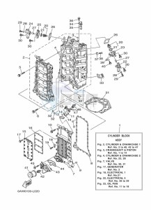 FL350AET2U drawing CYLINDER--CRANKCASE-1