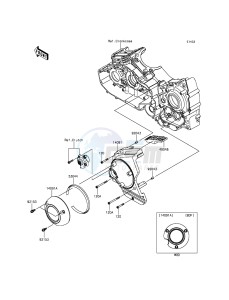 VULCAN_1700_VOYAGER_ABS VN1700BFF GB XX (EU ME A(FRICA) drawing Chain Cover