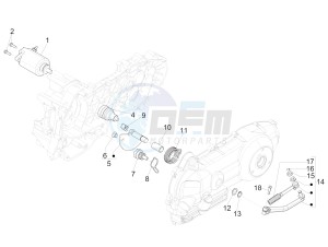 Liberty 125 4t Delivery e3 Single drawing Stater - Electric starter