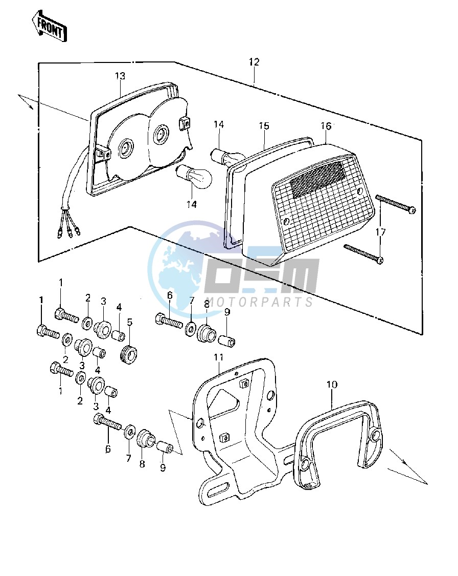 TAILLIGHT -- 79-80 A3_A3A_A4- -