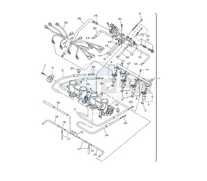 XJ6-FA DIVERSION ABS 600 drawing INTAKE 2