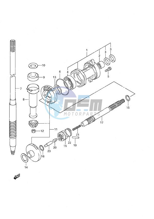 Transmission S/N 510001 to 510209