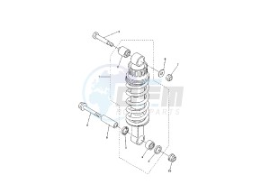 FZ6-S FAZER 600 drawing REAR SHOCK ABSORBER