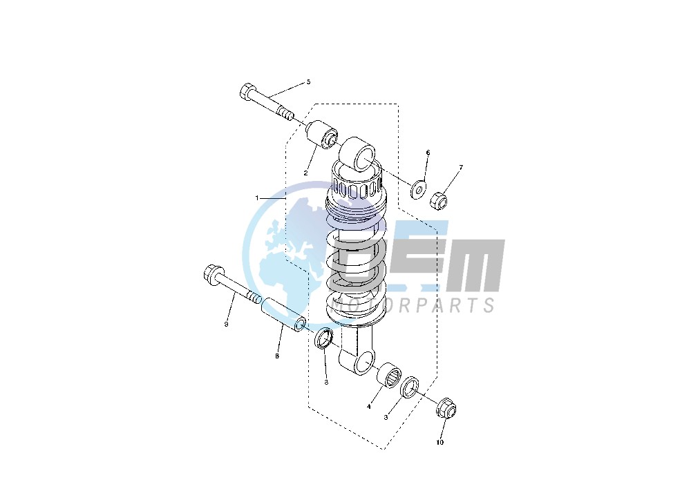 REAR SHOCK ABSORBER