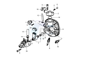 NRG POWER PUREJET 50 drawing Cilinder head