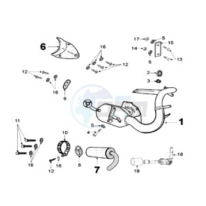 FIGHT RW3 drawing EXHAUST