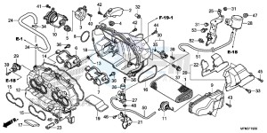 CB1000RAD CB1000R ABS E drawing AIR CLEANER